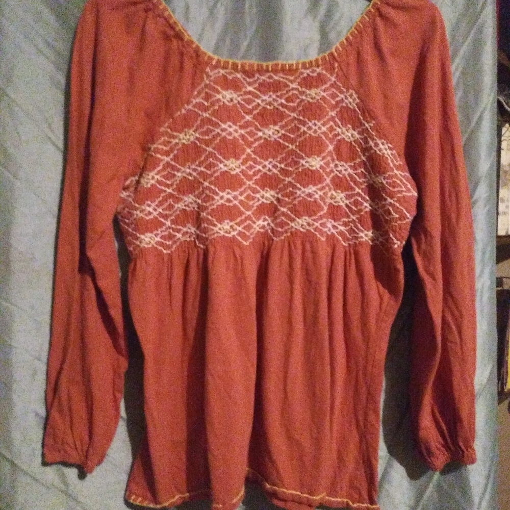 Womens Peasant Blouse